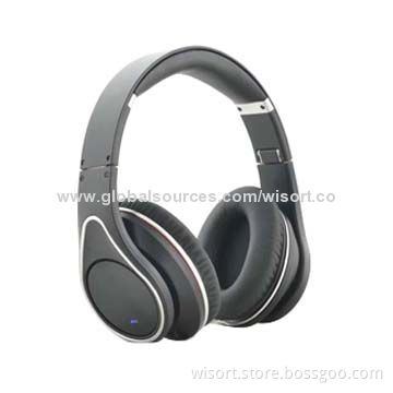 30 Hours Playback Wireless Headset with 20Hz-20kHz Frequency Response